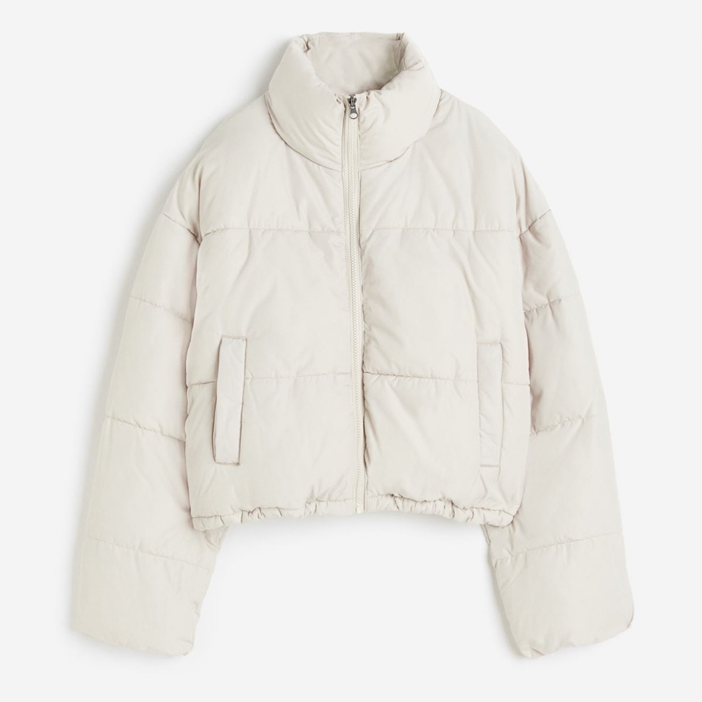 H&M puffer in brown